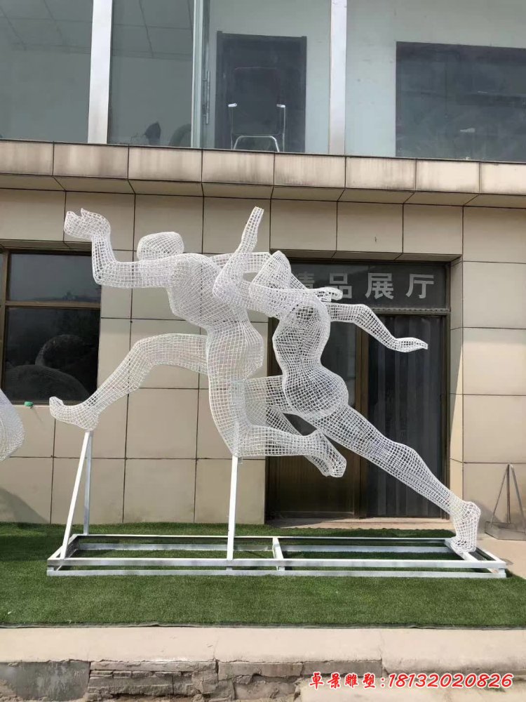 不銹鋼運(yùn)動(dòng)跳遠(yuǎn)人物雕塑 (1)[1]