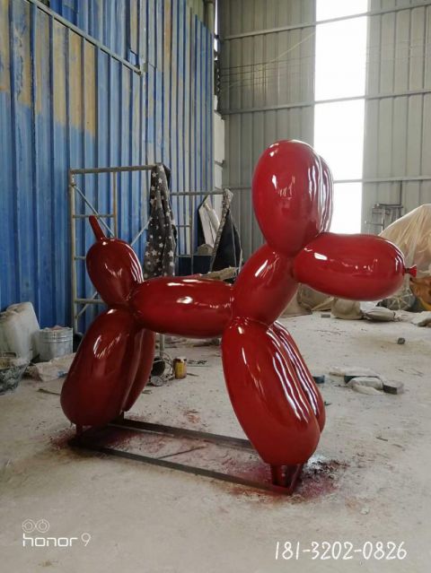 公園動物氣球狗