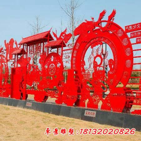 不銹鋼黨旗黨建 (3)